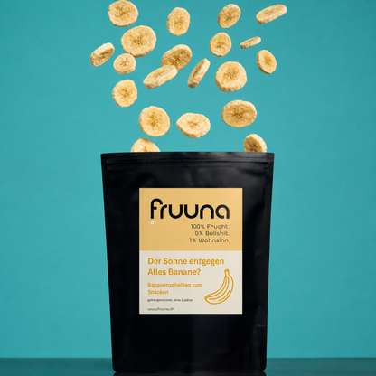 Fruuna Bananenscheiben gefriergetrocknet, 60g