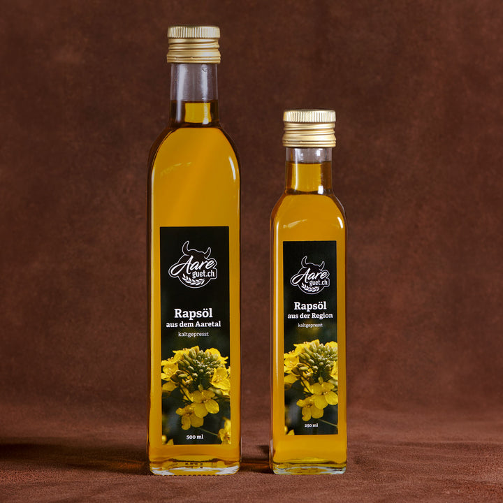 Rapsöl – kaltgepresst und ungefiltert, 500 ml