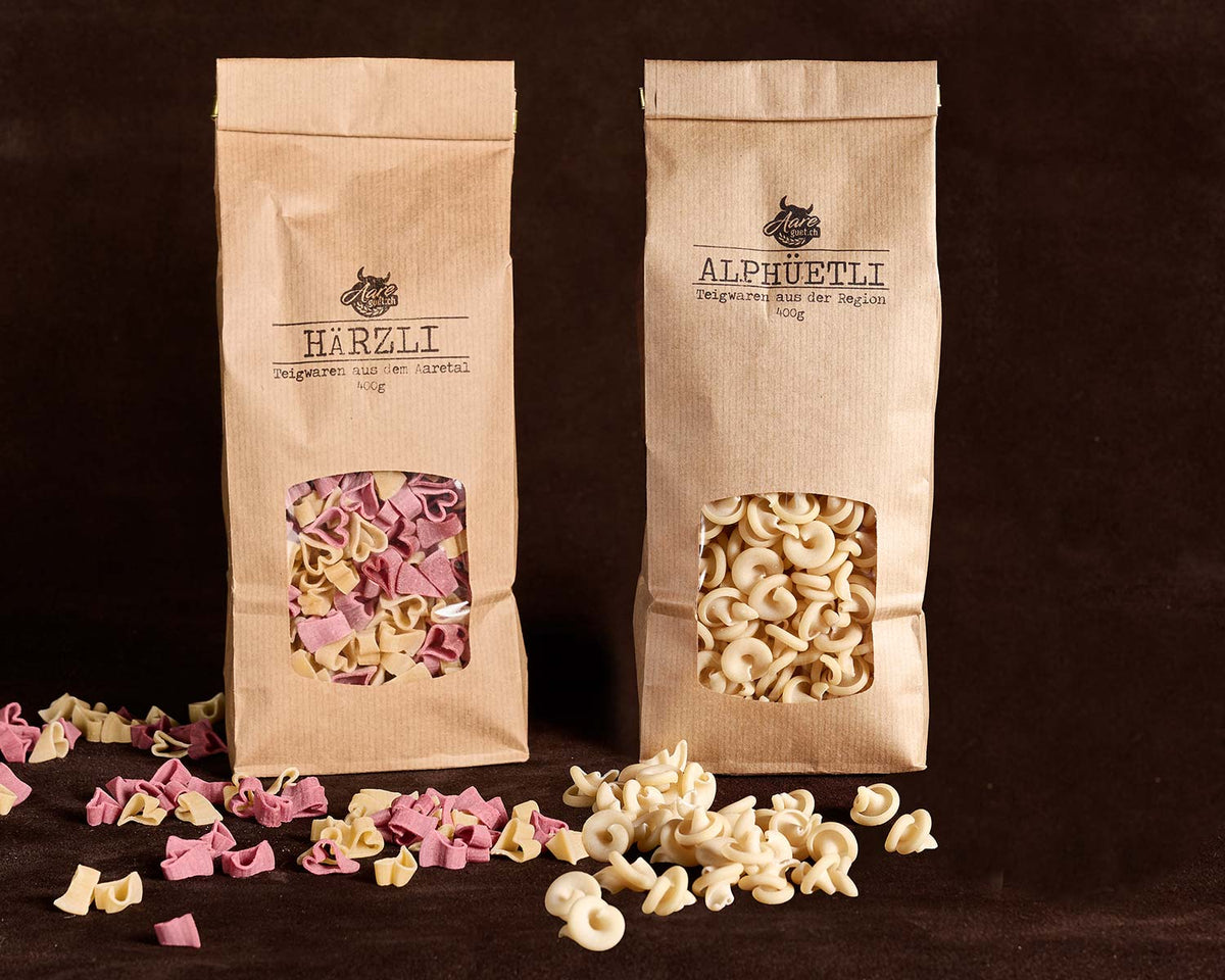 Aareguet Härzli Hartweizenteigwaren 400 g
